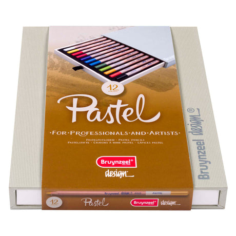 Estuche para lápices pastel diseño Bruynzeel, 12 colores