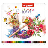 Bruynzeel lapices de colores expresión lata 24