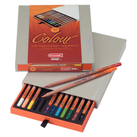 Bruynzeel color caja 12 lapices de colores