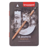 Bruynzeel lapices grafito expresión lata 12