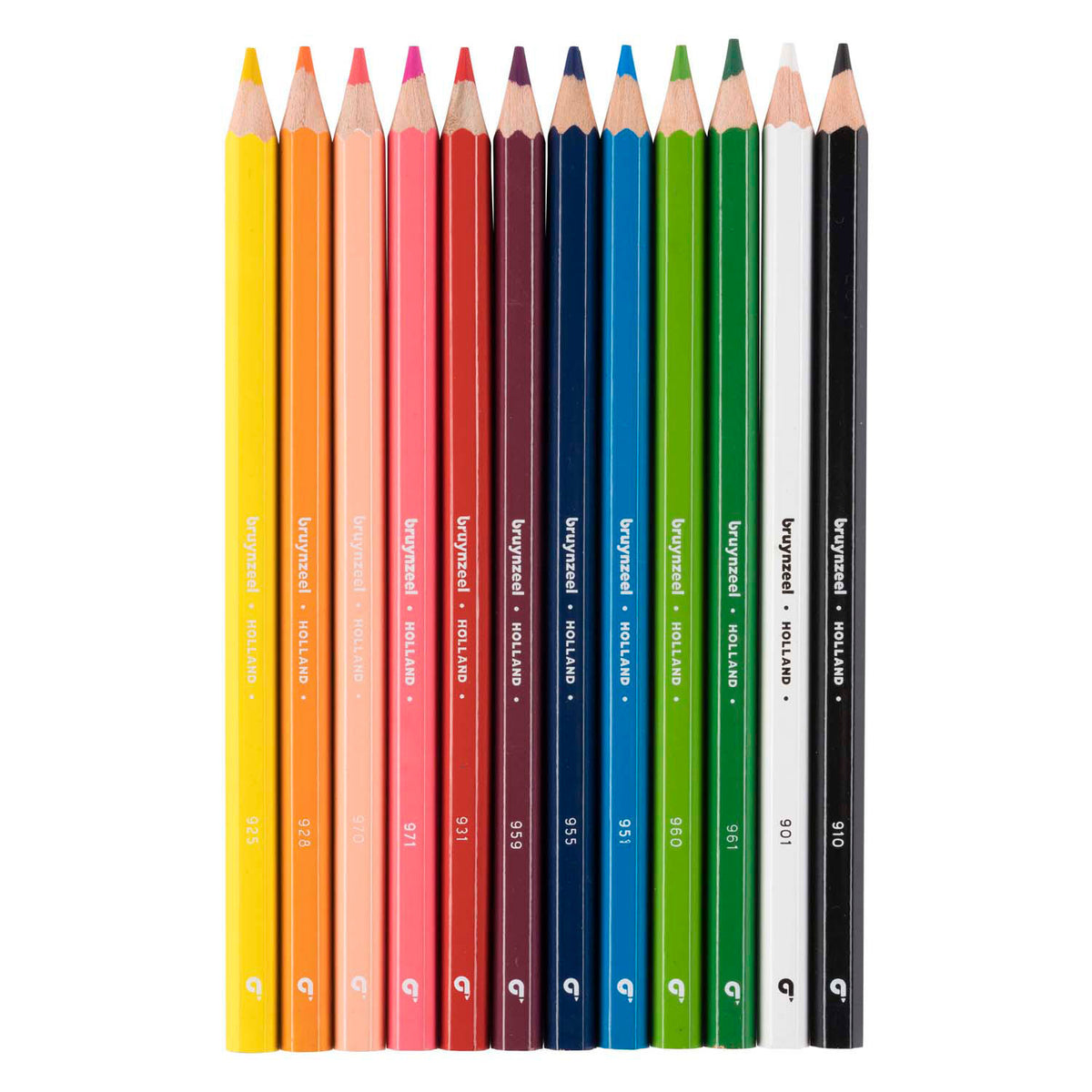 Bruynzeel mega lápices de colores set 12