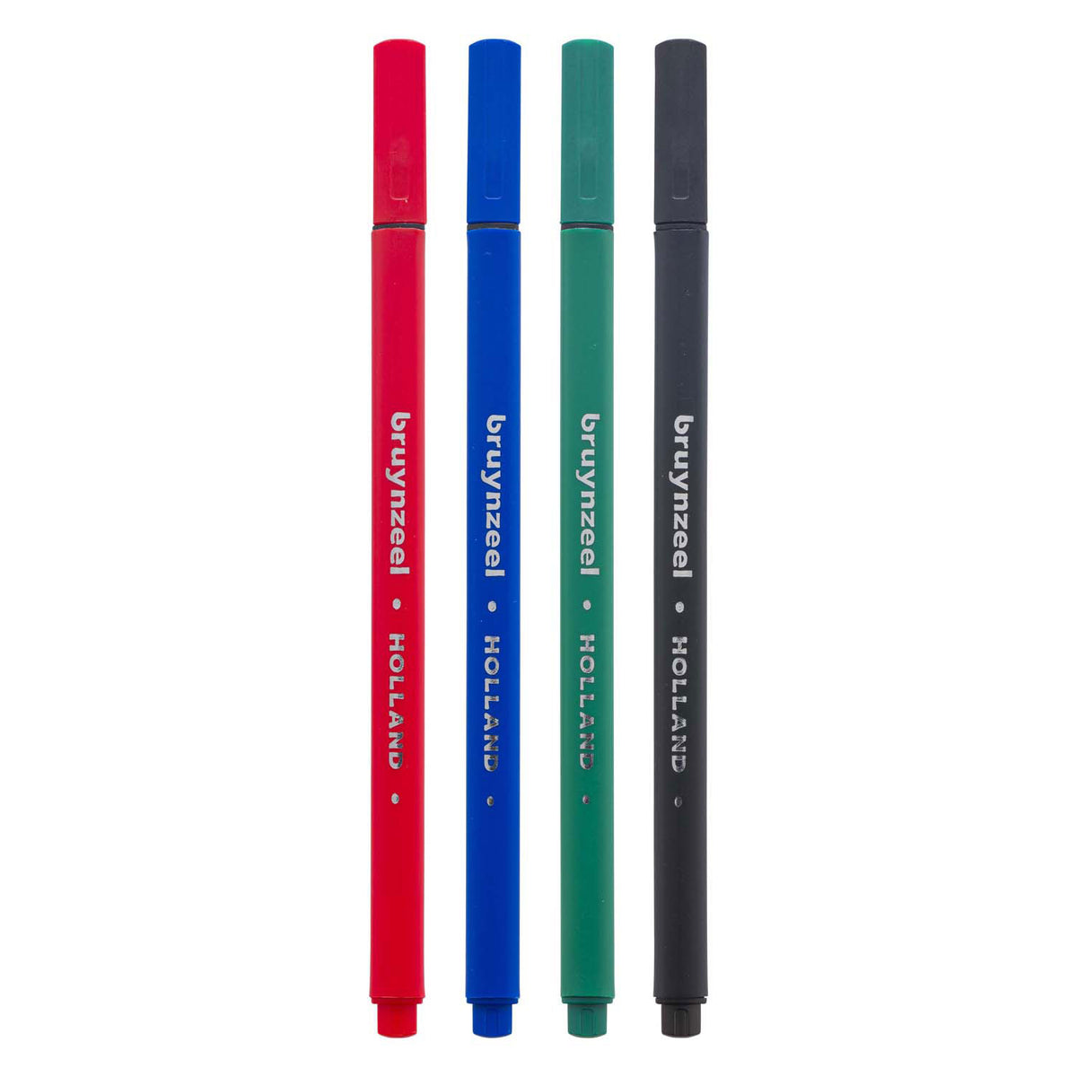 Juego de rotuladores finos Bruynzeel 4 colores