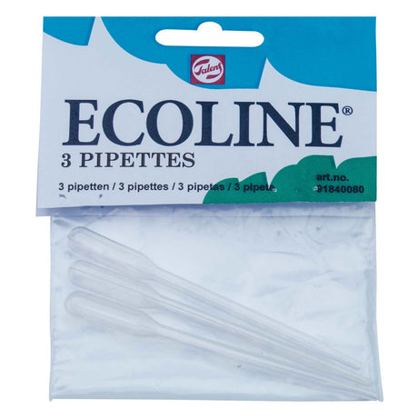 Pipetas Bruynzeel ecoline, 3 piezas