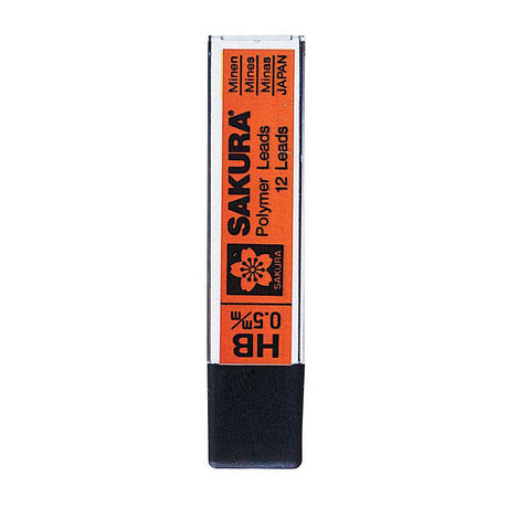 Recambio portaminas Sakura 0,5 mm recambios de polímero hb