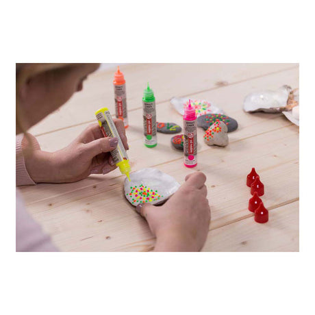 Talens set delineador efecto creación artística 4x28ml neón
