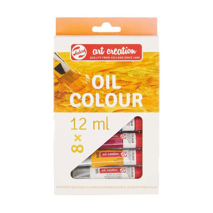 Set pintura al óleo Talens art Creation 8x12ml