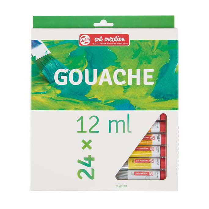 Set gouache creación artística Talens 24x12ml