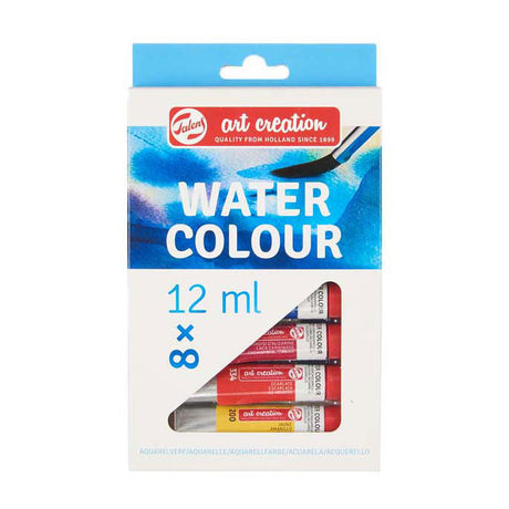 Set pintura acuarela Talens art Creation 8x12ml