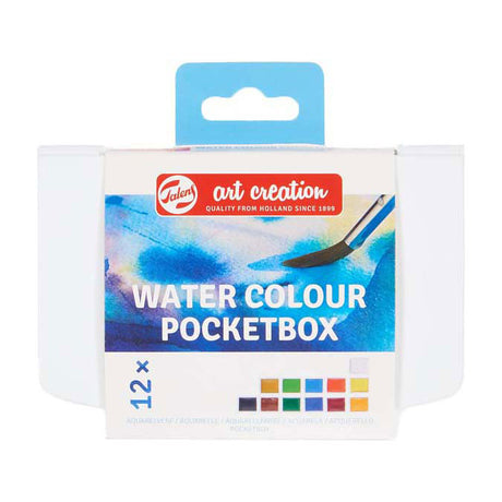 Caja de bolsillo de pintura de acuarela Talens Art Creation
