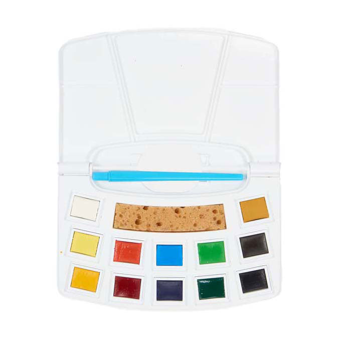 Caja de bolsillo de pintura de acuarela Talens Art Creation