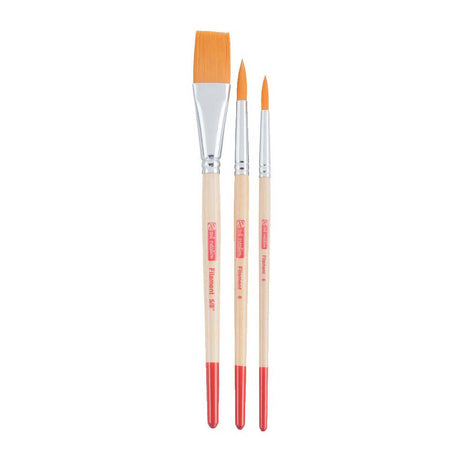 Juego de 3 pinceles para acuarela Talens art Creation - poliéster