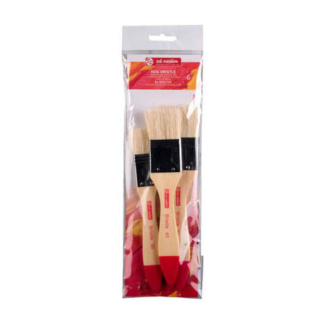 Set de creación artística Talens de 3 pinceles para barnizar