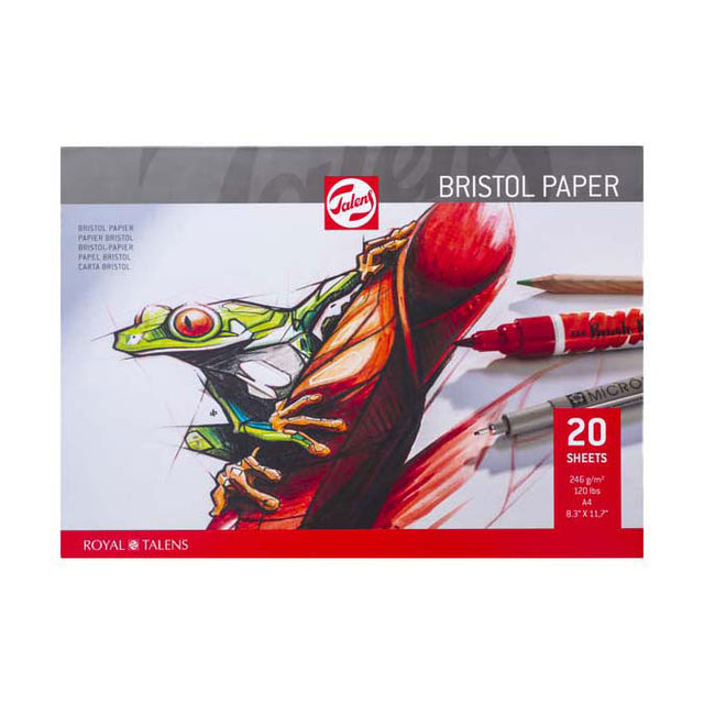 Talens papel bristol a4 246 g m2 20 hojas