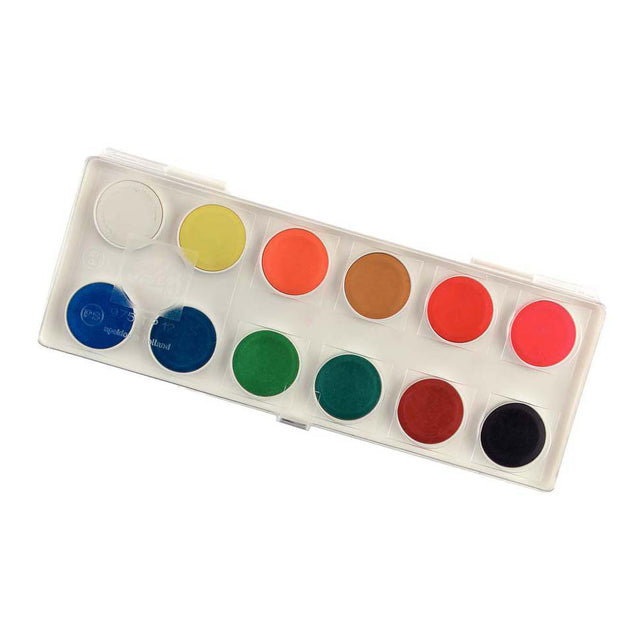Set pintura acuarela opaca talens 975tp12