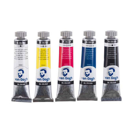 Juego de mezcla primaria de pintura al óleo Van Gogh | 5x20ml