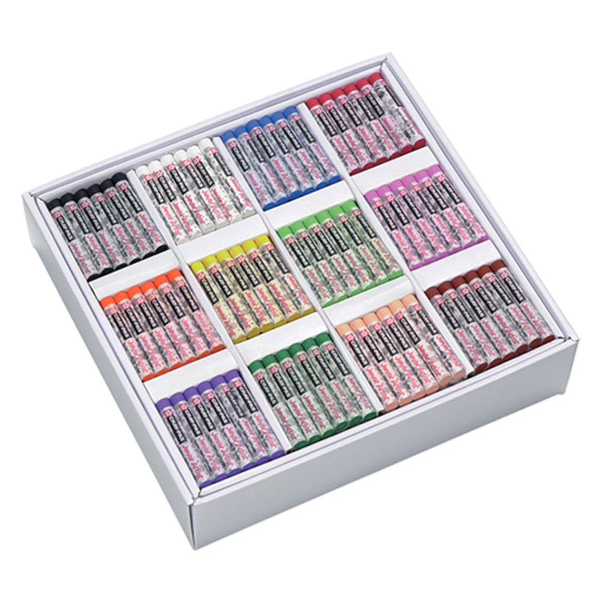 Sakura cray-pas junior artista pasteles al óleo caja 36 x 12 uds.