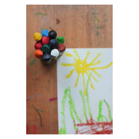 Juego de crayones de cera Talens wasco - 6 colores