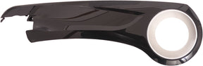 Línea de flujo frontal de la guardia de la cadena de gacela - negro