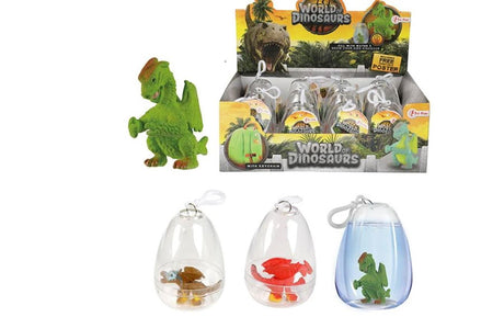 Toi-toys toi toys mundo de los dinosaurios creciendo dino en huevo llavero