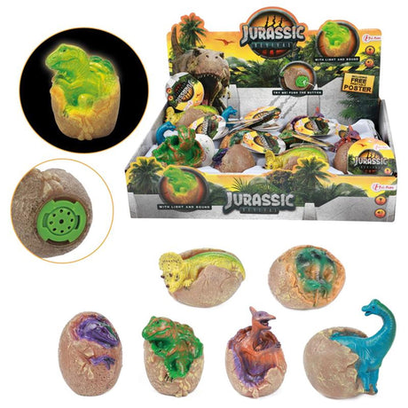 Toi-toys toi toys bebe dinosaurio en huevo con luz y sonido