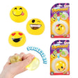 Toi-toys toi juguetes divertido squeezeball emoji en tarjeta