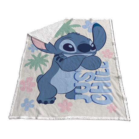 Manta sherpa puntada 130x170 cm