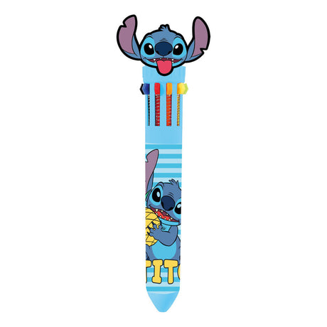 Libreta de lujo con bolígrafo de felpa Lilo Stitch
