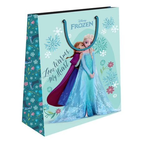 Bolsa regalo papel frozen disney 18x23x11 cm