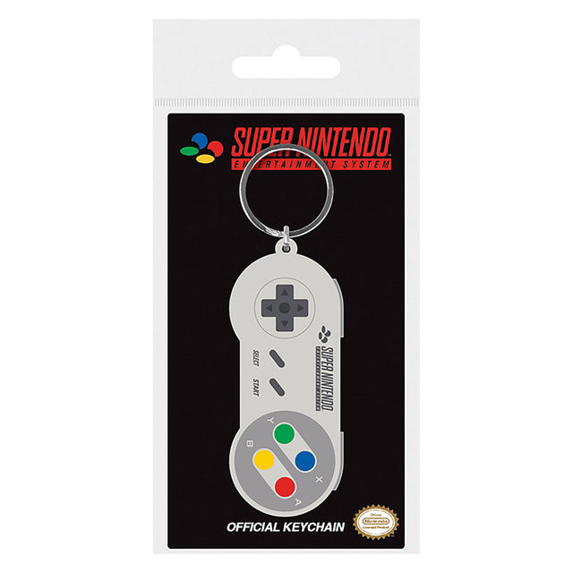 Llavero pvc mando nintendo snes