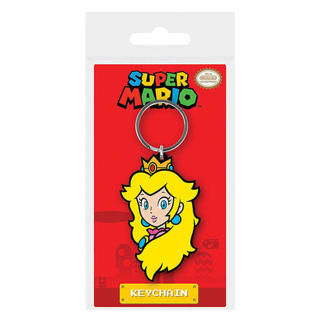 Llavero pvc super mario princesa melocotón