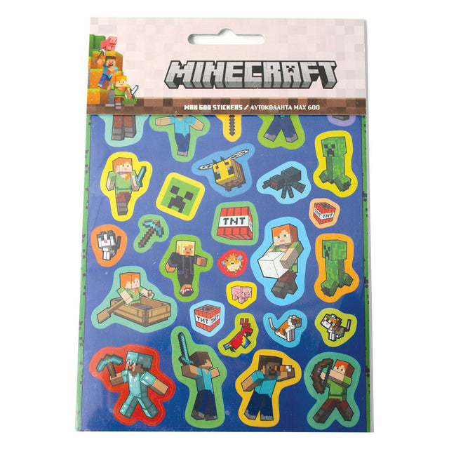 Libro de pegatinas de Minecraft - 600 pegatinas