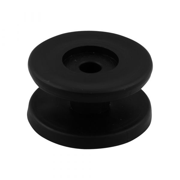 Gancho cuerda redondo 30x15 mm.
