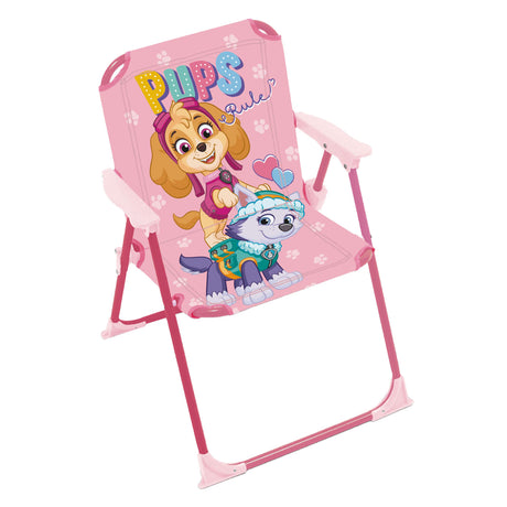 Silla plegable para niños Paw Patrol - rosa