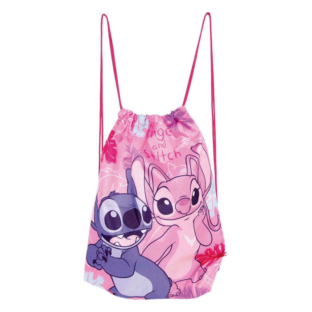 Bolsa de gimnasio ángel y puntada
