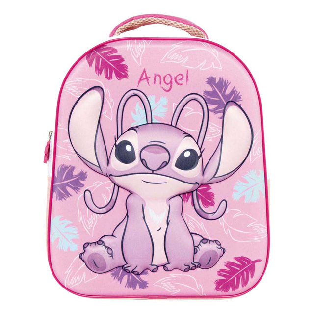 Mochila 3d angel y stitch