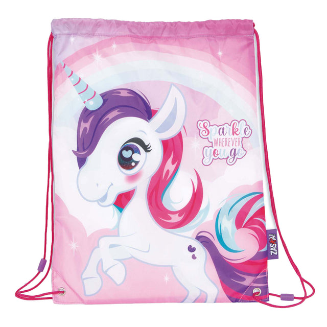 Bolsa de gimnasio unicornio