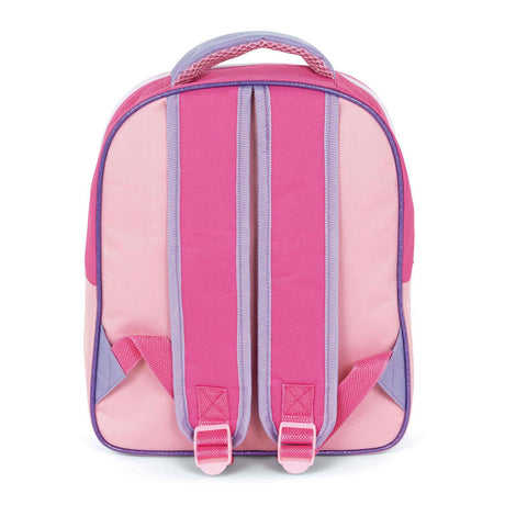 Mochila unicornio con bolsillo frontal transparente