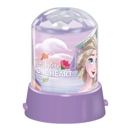 Lámpara de proyección Disney congelada.