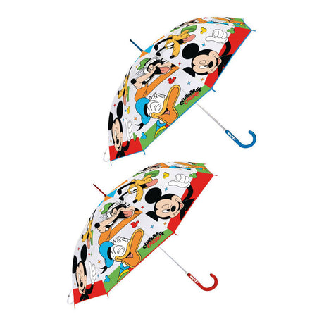 Paraguas transparente de mickey mouse