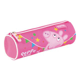 Estuche cilíndrico peppa pig