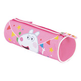 Estuche cilíndrico peppa pig