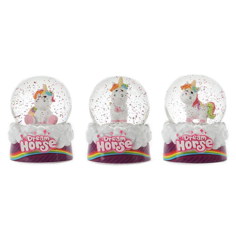 Toi-toys toi toys dream horse bola de nieve unicornio ø6,5xh9cm