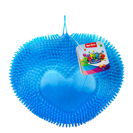 Toi-toys pufferz bola globo bicolor corazón 19cm 200gr 3 surtidos