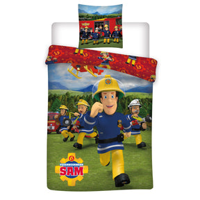 Bombero Sam Dudvet Cover Fireman Sam