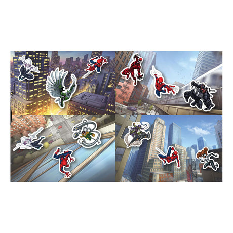 Juego de pegatinas de Spiderman, 140 uds.