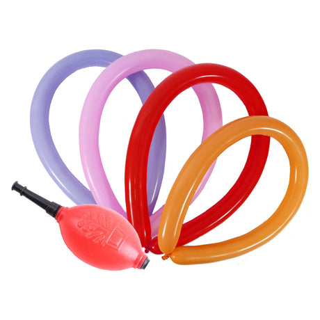 Inflador de globos Ty par stars con 12 globos para modelar