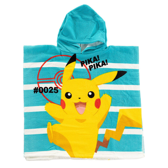 Pokémon Poncho para niños, 55x110 cm