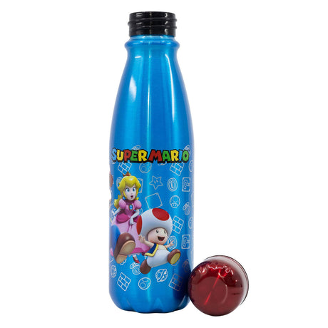 Super Mario bebe botella de aluminio, 600 ml
