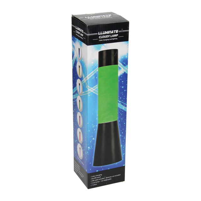 Lámpara LED nublada, 33 cm
