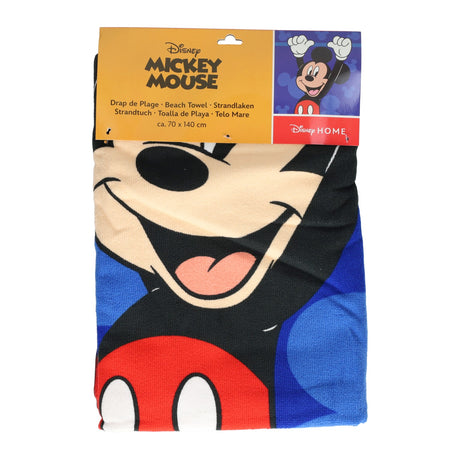 Toalla de playa Mickey Mouse, 140x70cm